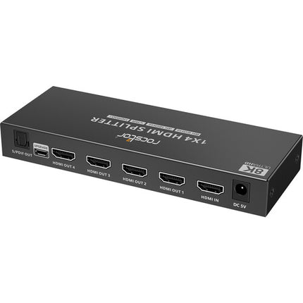 Rocstor TrueReach Splitter HDMI 1 Entrada 4 Salidas 8K60 UHD 4K120