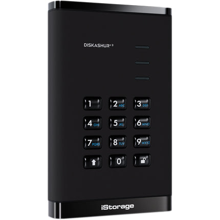 Istorage 4TB diskAshur3 disco duro portátil USB 3.2 cifrado AES 256-Bit con funda