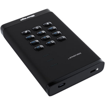 Istorage 4TB diskAshur3 disco duro portátil USB 3.2 cifrado AES 256-Bit con funda