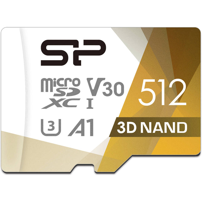 Silicon Power 512GB microSDXC 100MB/s UHS-I Clase 10 con garantía 5 años