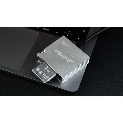Exascend 512GB Essential Pro CFexpress 4.0 Tipo B Tarjeta de Memoria 3750 MB/s Lectura 3350 MB/s Escritura