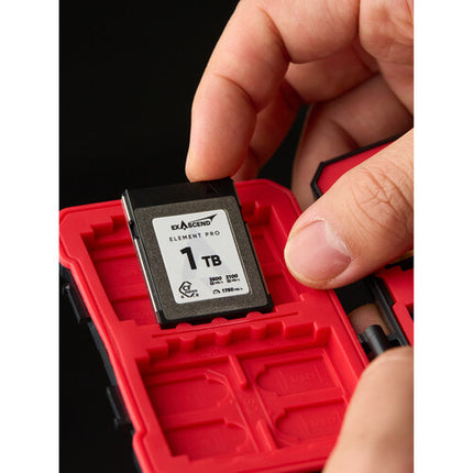 Exascend 1TB Element Pro Tarjeta de Memoria CFexpress 4.0 Tipo B 3500 MB/s lectura 3100 MB/s escritura