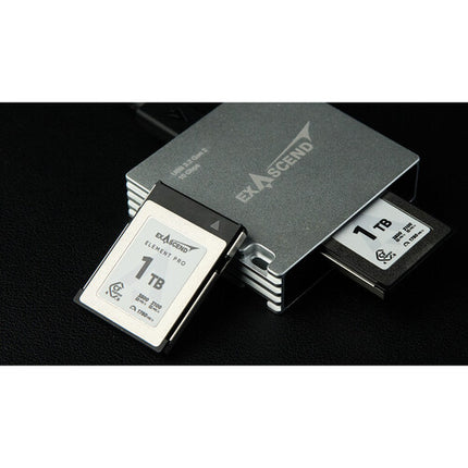Exascend 1TB Element Pro Tarjeta de Memoria CFexpress 4.0 Tipo B 3500 MB/s lectura 3100 MB/s escritura