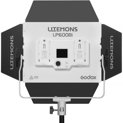 Godox Litemons LP600Bi Panel LED bicolor 10x8 2470 Lux 3 luces con trípodes y bolsa