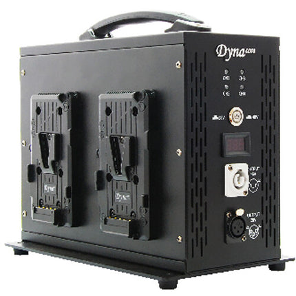 Dynacore D-4S-48V Extensor y Cargador V-Mount para Baterías 48V 2.6A pantalla LED