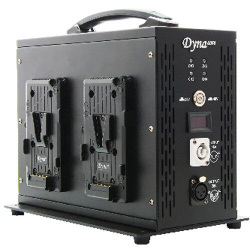 Dynacore D-4S-48V Extensor y Cargador V-Mount para Baterías 48V 2.6A pantalla LED