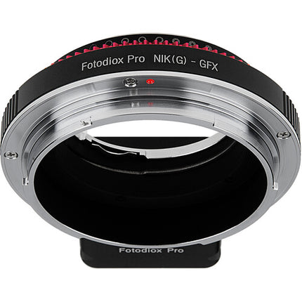 Adaptador de Montura FotodioX Nikon F a FUJIFILM G con Anillo de Apertura y Construcción Metálica