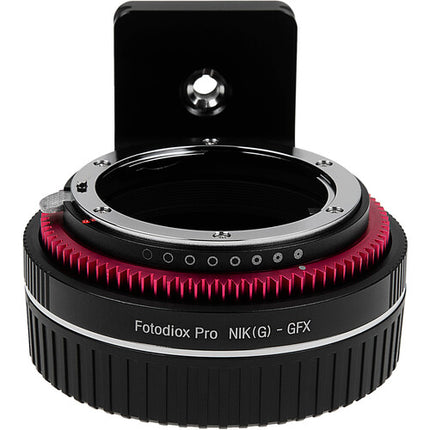 Adaptador de Montura FotodioX Nikon F a FUJIFILM G con Anillo de Apertura y Construcción Metálica