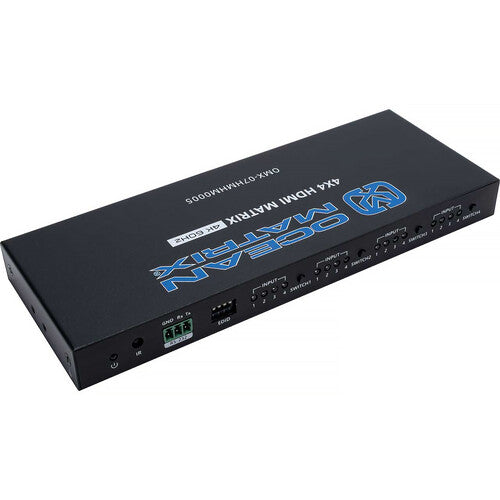 Ocean Matrix 4K HDMI con 4 Entradas y 4 Salidas Soporta 4K60