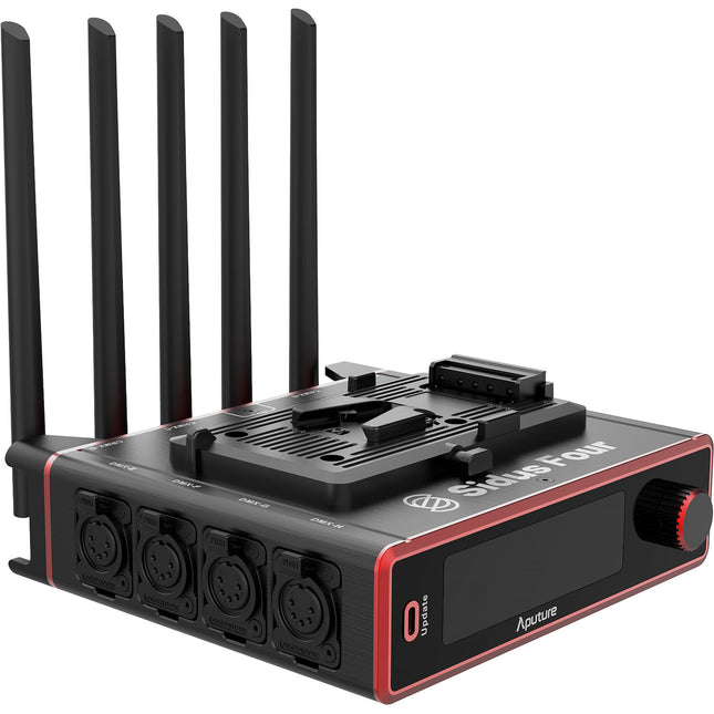 Aputure Sidus Four Transmisor CRMX DMX512 4 Universos 2600' Alcance IP65