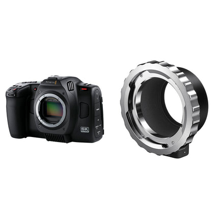 Blackmagic Design Cinema Camera 6K Full-Frame HDR 6K36fps Kit Adaptador PL a L Mount