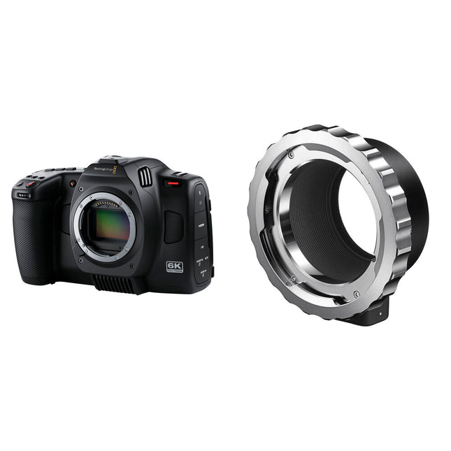 Blackmagic Design Cinema Camera 6K Full-Frame HDR 6K36fps Kit Adaptador PL a L Mount