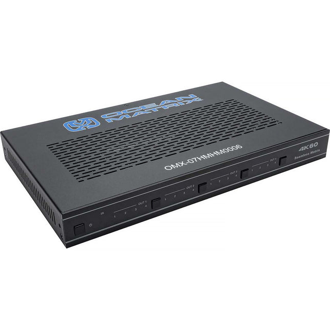 Ocean Matrix 4K HDMI 4x4 Matriz y Controlador de Video Wall 4K60 EDID