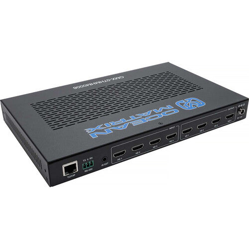 Ocean Matrix 4K HDMI 4x4 Matriz y Controlador de Video Wall 4K60 EDID