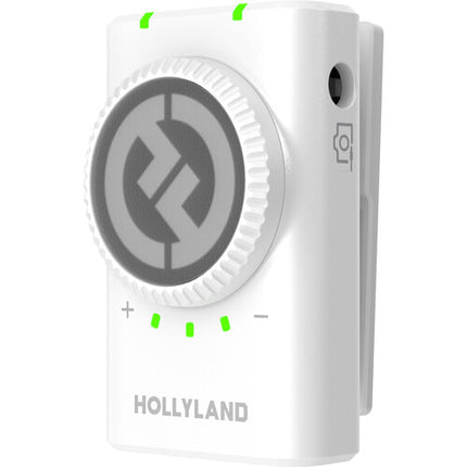 Hollyland LARK M2 DUO Sistema de Micrófono Inalámbrico 2 Personas 48 kHz 24-Bit 1000 pies Alcance