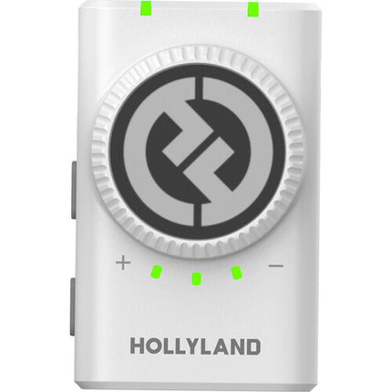 Hollyland LARK M2 DUO Sistema de Micrófono Inalámbrico 2 Personas 48 kHz 24-Bit 1000 pies Alcance
