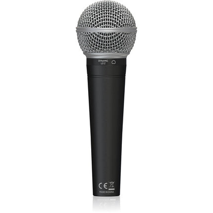 Behringer SL 84C Micrófono Dinámico Vocal Cardioide con Filtro Pop y Estuche