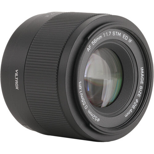 Viltrox AF 56mm f/1.7 E Lente para Sony E APS-C con motor STM y 85mm equivalente