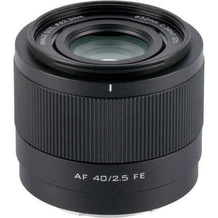 Viltrox AF 40mm f/2.5 FE Lente para Sony E Full Frame f/2.5-16 Motor STM
