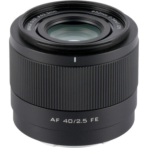 Viltrox AF 40mm f/2.5 FE Lente para Sony E Full Frame f/2.5-16 Motor STM
