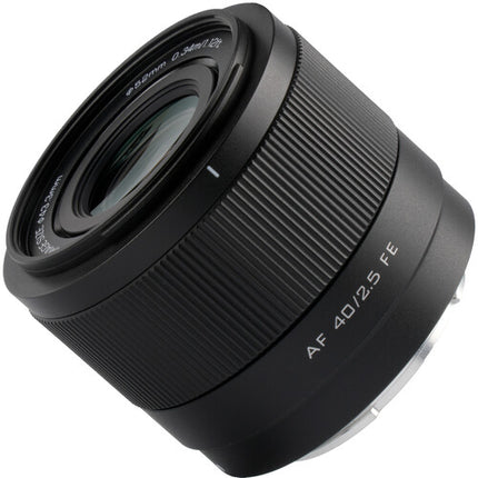 Viltrox AF 40mm f/2.5 FE Lente para Sony E Full Frame f/2.5-16 Motor STM