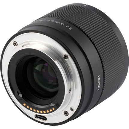 Viltrox AF 40mm f/2.5 FE Lente para Sony E Full Frame f/2.5-16 Motor STM