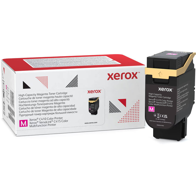 Cartucho de Tóner Magenta Xerox Alta Capacidad 7000 Páginas C410 C415