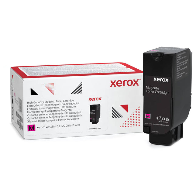 Xerox High Capacity Cartucho de Tóner Magenta para Impresora VersaLink C620 12000 Páginas
