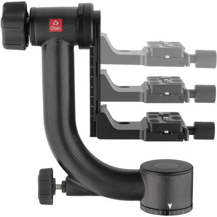 Oben GH-30C Cabezal Gimbal Fibra Carbono Capacidad 20kg Altura 24cm