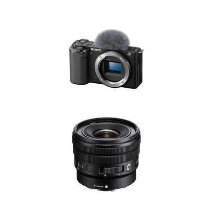 Sony ZV-E10 Cámara sin Espejo 24.2MP 4K30p con Lente 10-20mm f/4