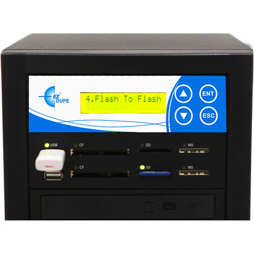 EZ Dupe Media Mirror Plus Duplicador Multiformato 5 Copias Simultáneas DVD CD