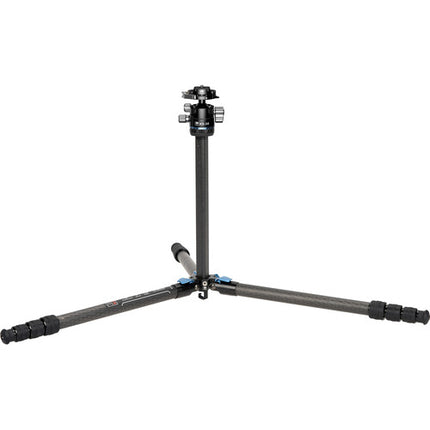Sirui ST-124 trípode de fibra de carbono con cabezal bola KS-30 26.5 lb 65.7 pulgadas altura máxima