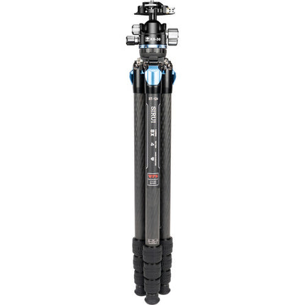 Sirui ST-124 trípode de fibra de carbono con cabezal bola KS-30 26.5 lb 65.7 pulgadas altura máxima