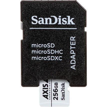 Axis Communications Tarjeta microSDXC para Vigilancia 256GB UHS-I V30 con Adaptador SD