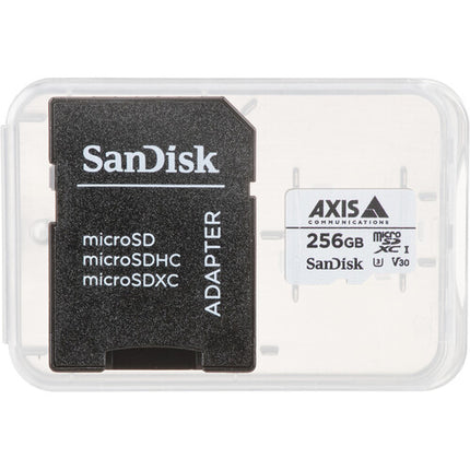 Axis Communications Tarjeta microSDXC para Vigilancia 256GB UHS-I V30 con Adaptador SD