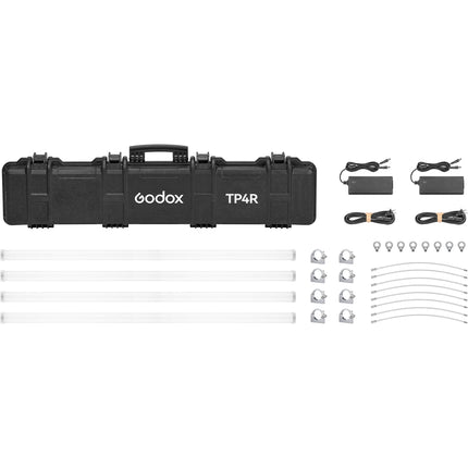Godox KNOWLED TP4R Luz LED Tubular RGB 4' Kit 4 Luces 765 Lux 5600K