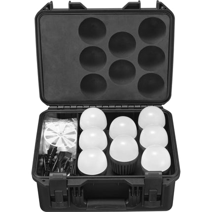 Godox C7R KNOWLED Bombilla RGBWW Kit 8 Luces 2000-10000K CRI96 Bluetooth