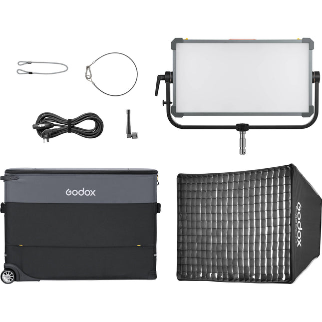 Godox KNOWLED P600R Panel LED RGB 30.6x22.3" 29,070 Lux Kit de viaje con bolsa