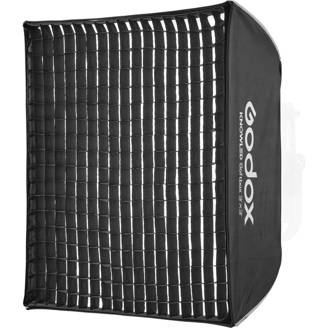 Godox KNOWLED Softbox Para P300R 3x3 Pulgadas Con Rejilla 40°