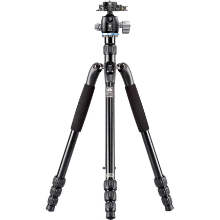 Sirui T-004SK T-0S Tripode de Viaje con Cabezal KS-5 Fibra de Carbono 58 cm