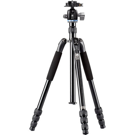 Sirui T-004SK T-0S Tripode de Viaje con Cabezal KS-5 Fibra de Carbono 58 cm
