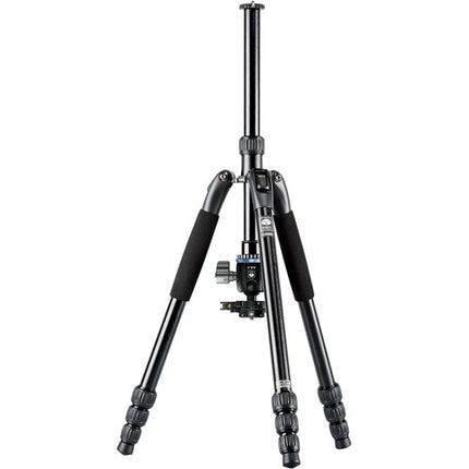 Sirui T-004SK T-0S Tripode de Viaje con Cabezal KS-5 Fibra de Carbono 58 cm