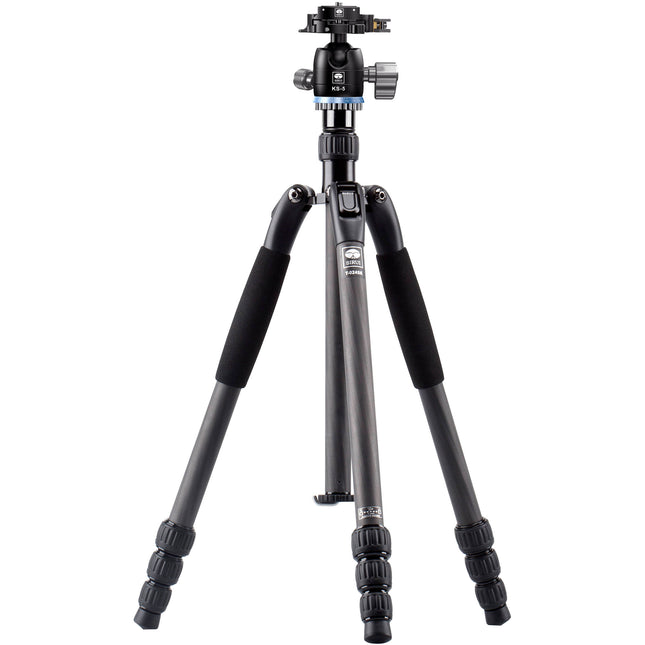 Sirui T-024SK Trípode de Fibra de Carbono 62.1" 22 lb con Cabezal KS-5