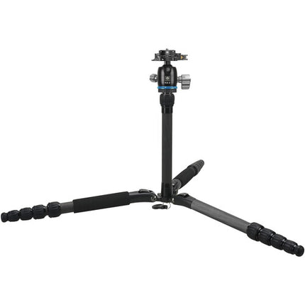 Sirui T-25SK T-0S Trípode de Viaje Carbono 56.9 Pulgadas Carga 10 kg con Cabezal KS-5
