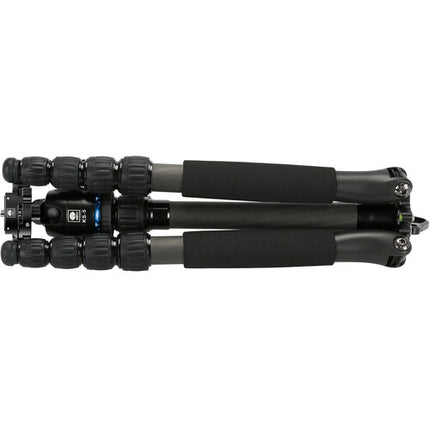 Sirui T-25SK T-0S Trípode de Viaje Carbono 56.9 Pulgadas Carga 10 kg con Cabezal KS-5