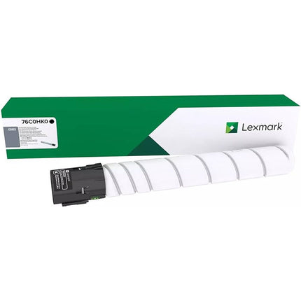 Cartucho de tóner negro de alto rendimiento Lexmark 76C0HK0 34000 páginas para impresoras láser color