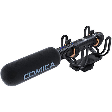 Comica Audio VM30 Micrófono Shotgun Inalámbrico 2.4 GHz 100 m Alcance