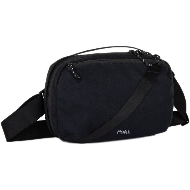 Pakt Everyday Sling 2.0 Negro Mochila 5L Nylon Resistente al Agua