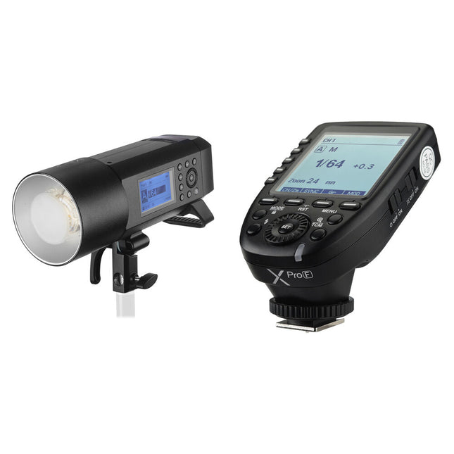 Godox AD400Pro Witstro Flash Exterior 400Ws Batería Litio con XProF TTL para FUJIFILM