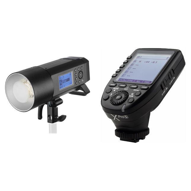 Godox AD400Pro Witstro Flash Exterior 400Ws Batería Litio 390 Disparos Kit Sony